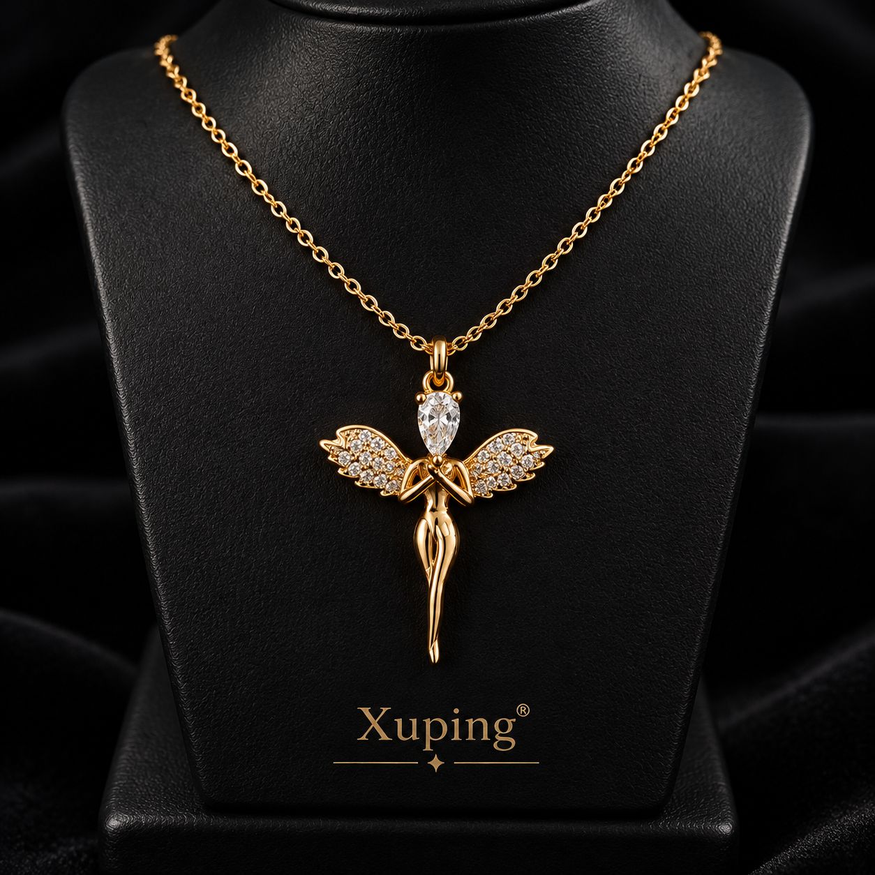 گردنبند فرشته ژوپینگ مینیمال