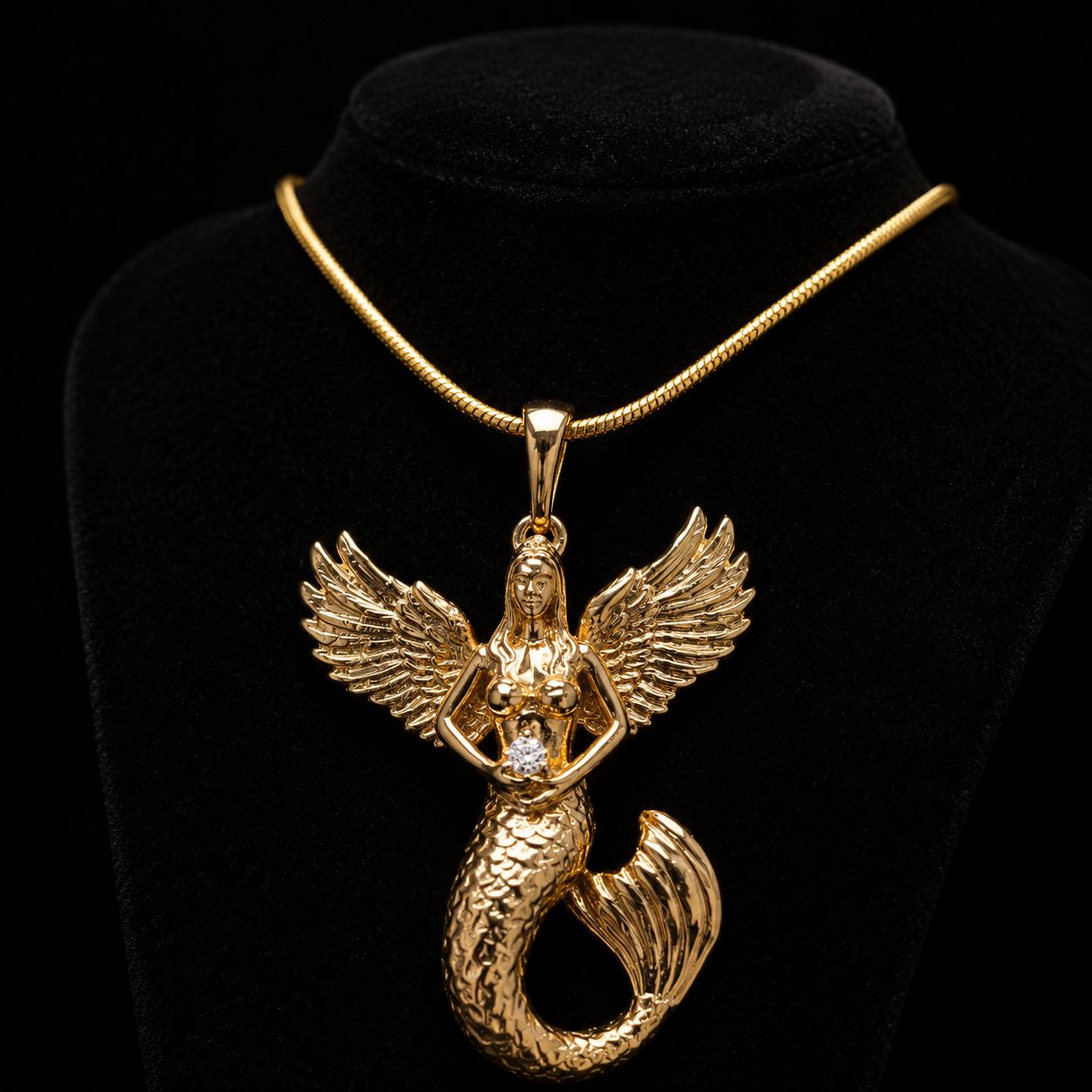 گردنبند طرح طلا ژوپینگ